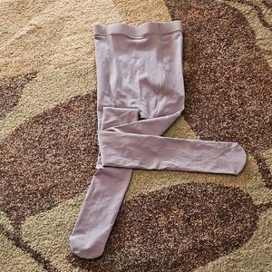 Women's High-Waist Gray Shaping Tights